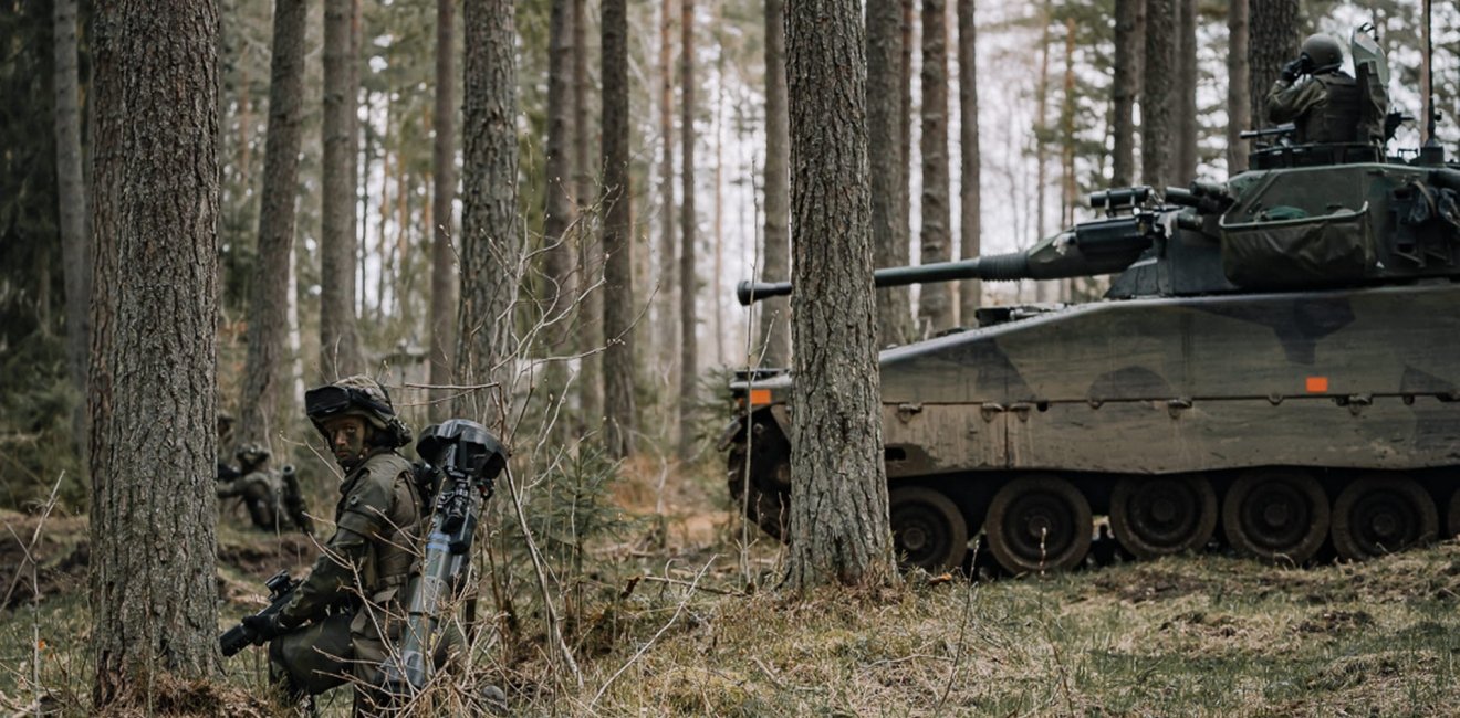 Defense Exercise Aurora 23 on Gotland