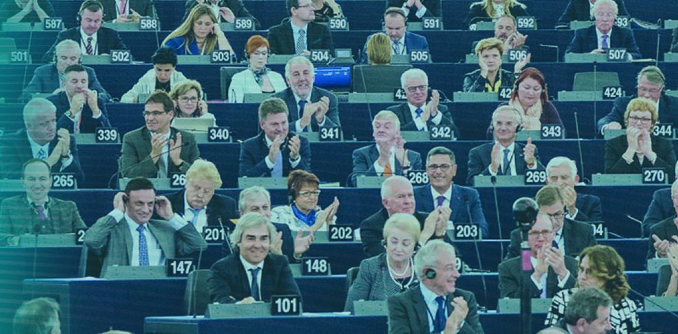 People seated in a conference