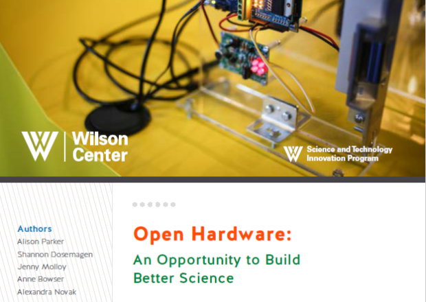 Open Hardware: An Opportunity to Build Better Science Cover