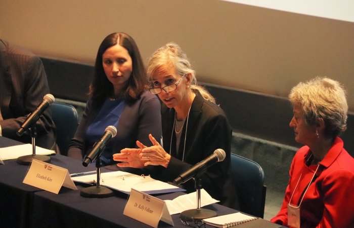 Photo of panelists during the Antarctic Conference