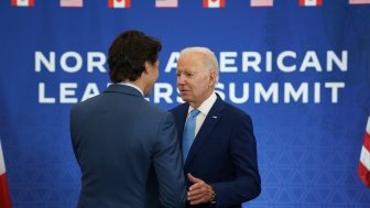Biden and Trudeau at CDMX NALS