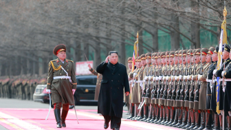 Kim Jong Un visits Ministry of the People's Armed Forces