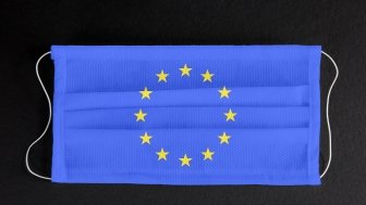 EU flag mask