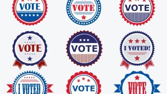 Voting buttons image