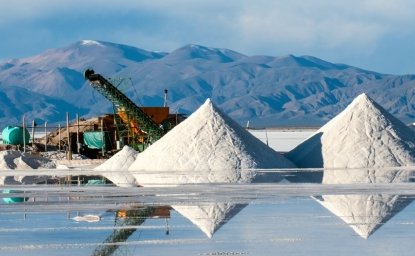 Salinas Grandes on Argentina Andes is a salt desert in the Jujuy Province. More significantly, Bolivas Salar de Uyuni is also located in the same region