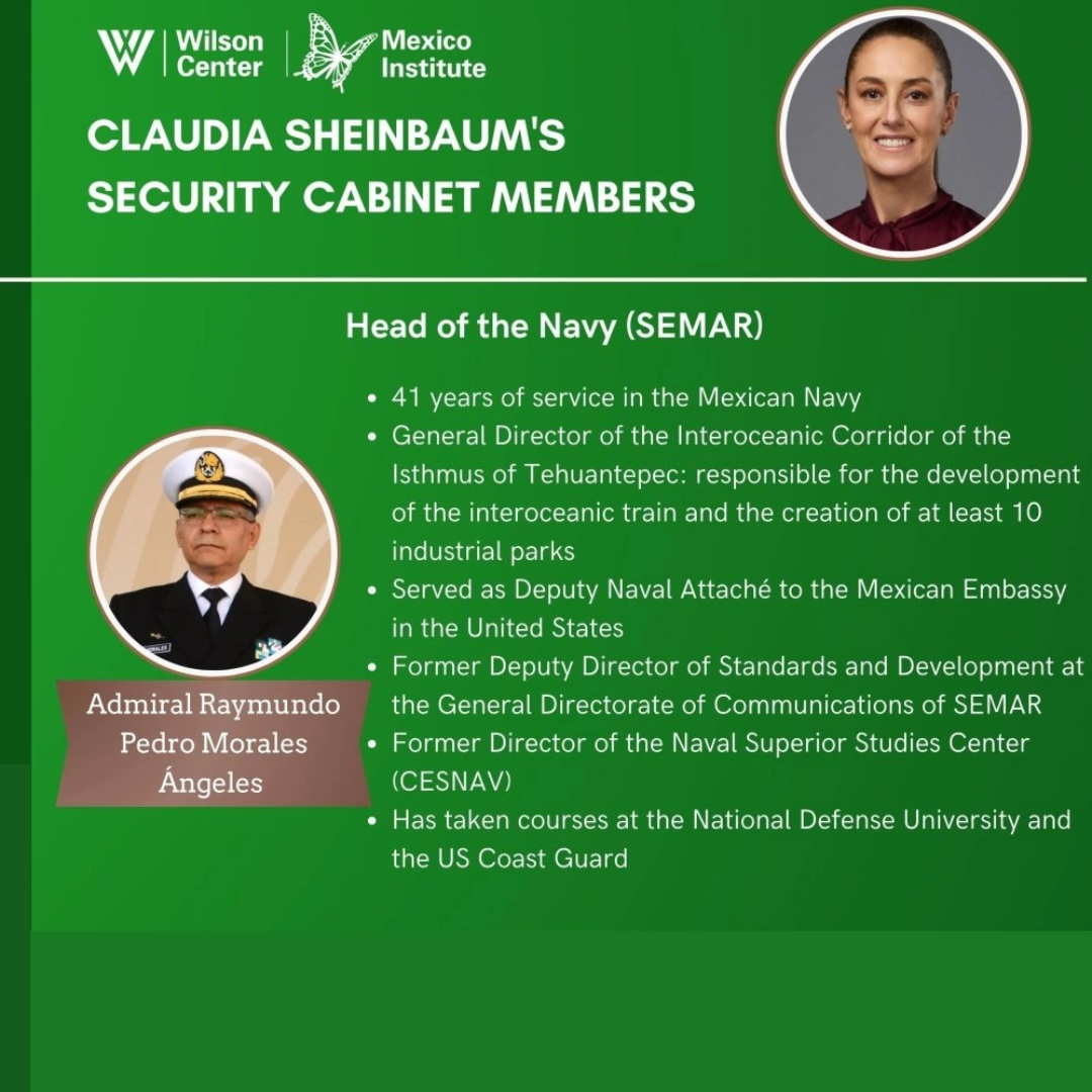 Claudia Sheinbaum's Security Cabinet Members