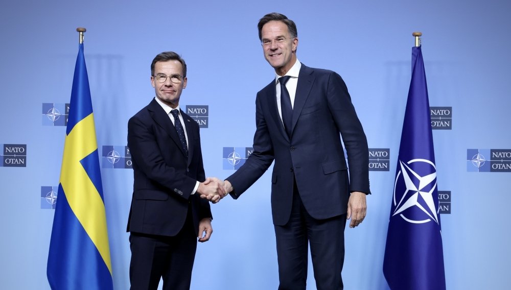 NATO Secretary General meets with the Prime Minister of Sweden