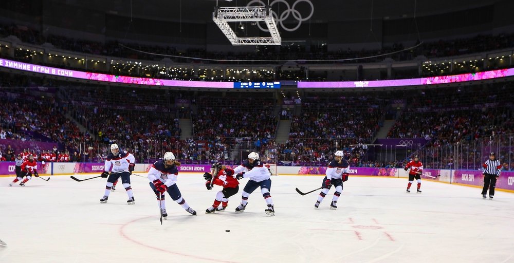 Canada vs USA Hockey in Sochi Olympics