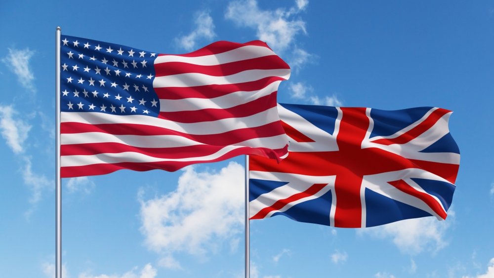 UK and US Flags