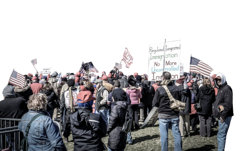 Group protesting