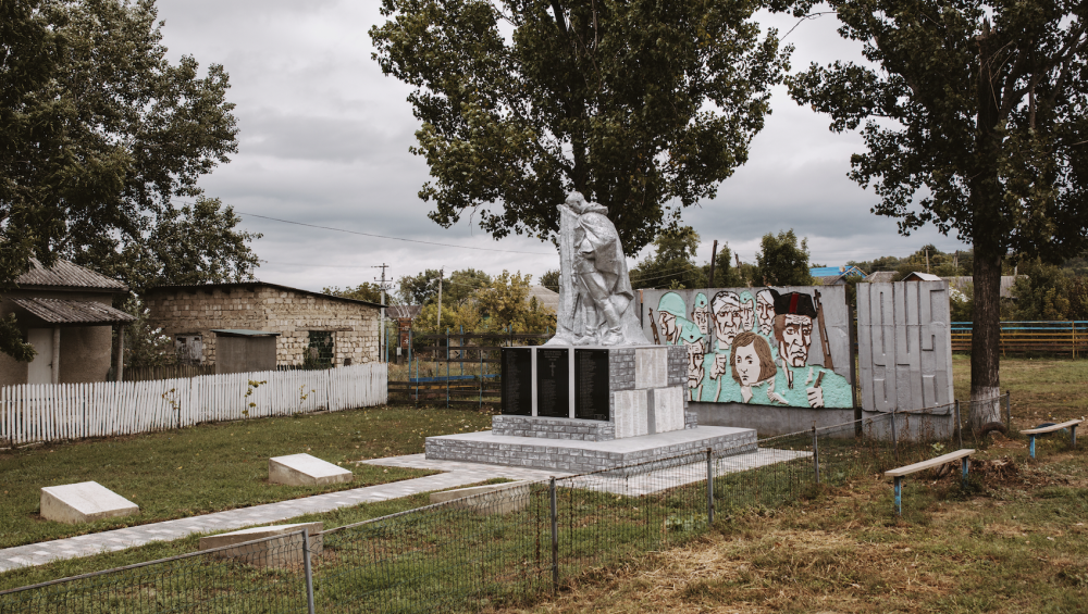 Many of Moldova's villages have largely emptied out. In some instances, Soviet-era WWII memorials are among the few things that remain.