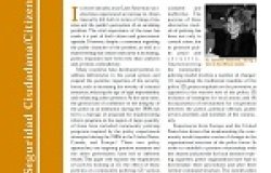 Community Policing in the Southern Cone: Results, Problems, Policies