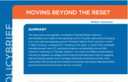 Moving Beyond the Reset