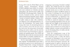 The Social and Economic Dimensions of Conflict and Peace in Colombia