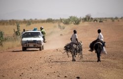 United Nations Peacekeepers Protect Children in Rural Areas of Darfur