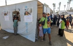 Gaza polio vaccination campaign