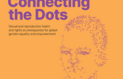 Cover of Connecting the Dots Report, designed by Tanja Bos.