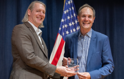 Christian Ostermann Accepts Truman Award