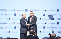 Russian President Vladimir Putin and President of Turkey Recep Tayyip Erdogan