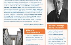 Wilson Memo: Woodrow Wilson 100 Years Later