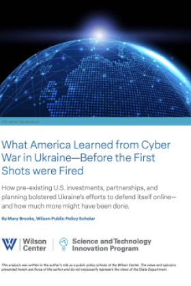 Cover photo: What America Learned from Cyber War in Ukraine—Before the First Shots were Fired